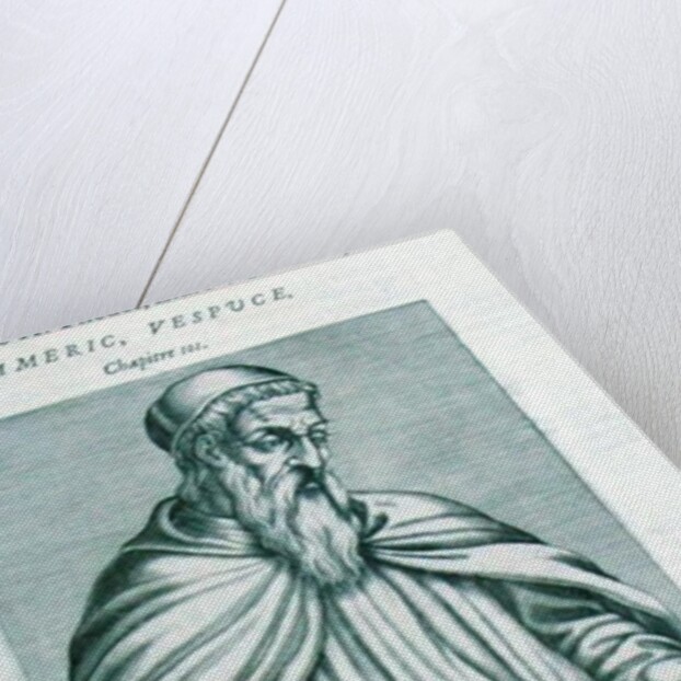 Portrait of Amerigo Vespucci by School French