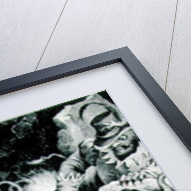 Scene from the opera 'Der Freischutz' by Carl Maria von Weber lithograph by Adam et Hostein by Johann Heinrich Ramberg (after)