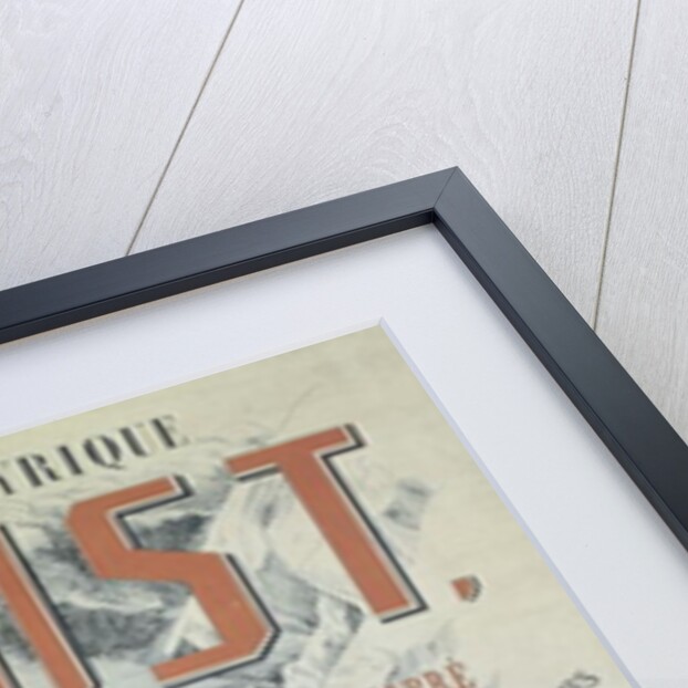 Poster advertising 'Faust', opera by Charles Gounod 1875 by French School