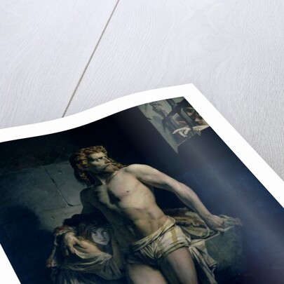 A Gaul and his Daughter Imprisoned in Rome, 1847 by Felix-Joseph Barrias