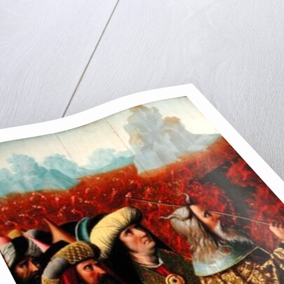 Moses Parting the Waters of the Red Sea by Colijn de Coter