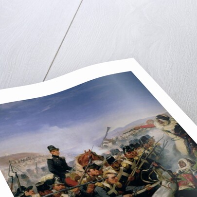 The Battle of Somah, 1839 by Emile Jean Horace Vernet