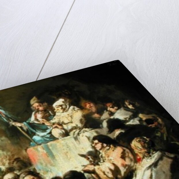 Addressing a Masked Crowd by Eugenio Lucas y Padilla