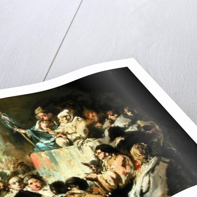 Addressing a Masked Crowd by Eugenio Lucas y Padilla