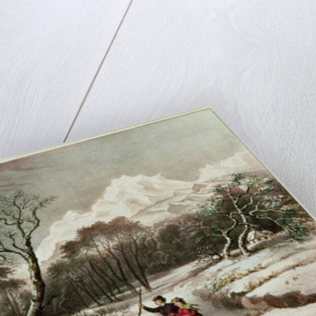 Woodlands in Winter. by American School