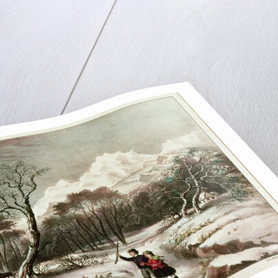 Woodlands in Winter. by American School