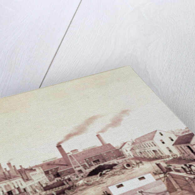 The Novelty Iron Works of Stillman Allen & Co. by American School