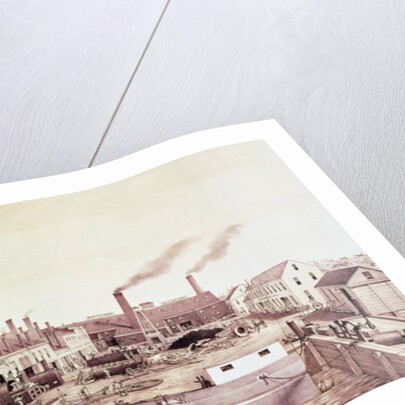 The Novelty Iron Works of Stillman Allen & Co. by American School