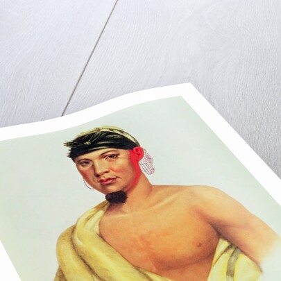 Peah-Mus-Ka, a Musquakee Chief by American School