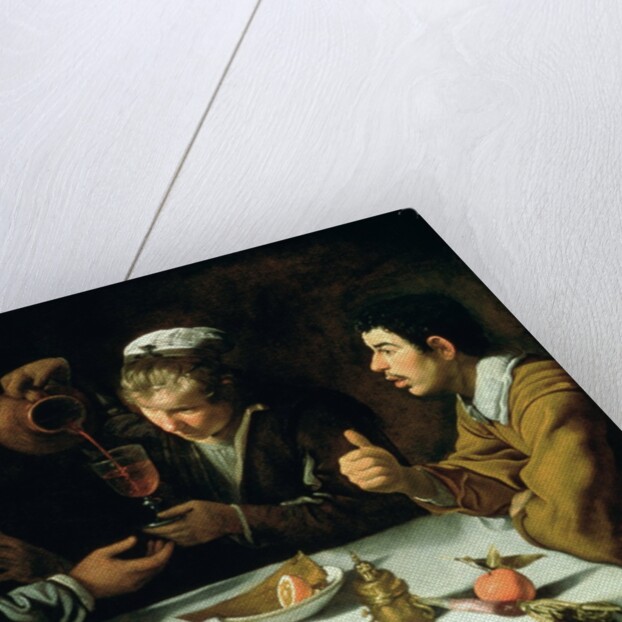 The Lunch, 1620 by Diego Rodriguez de Silva y Velazquez