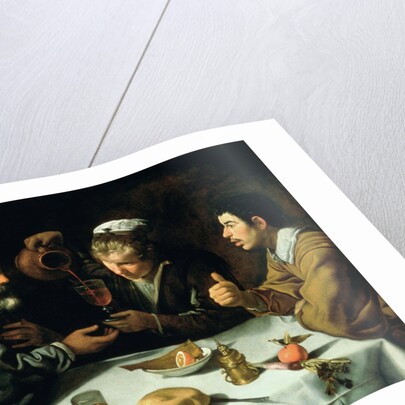 The Lunch, 1620 by Diego Rodriguez de Silva y Velazquez