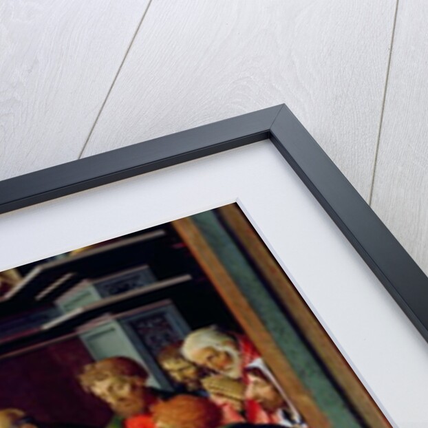 The Last Supper, central panel from the Eucharist Triptych, 1515 by French School