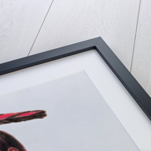 Portrait of A-Mis-Quam, a winnebago brave by School American