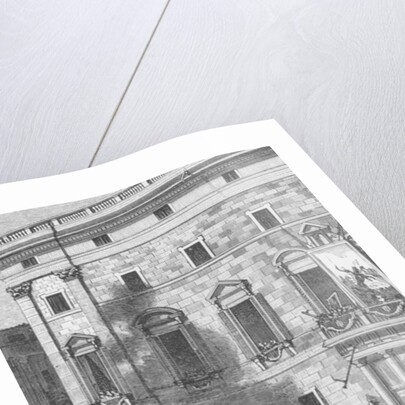 Pueblo de Barcelona Quemando Retratos de los Borbones, 1868 by Spanish School