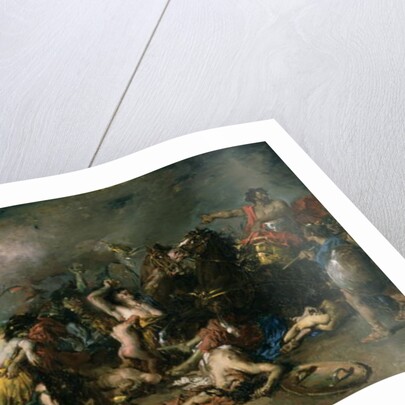 The Final Day of Sagunto in 219BC, 1869 by Francisco Domingo Marques