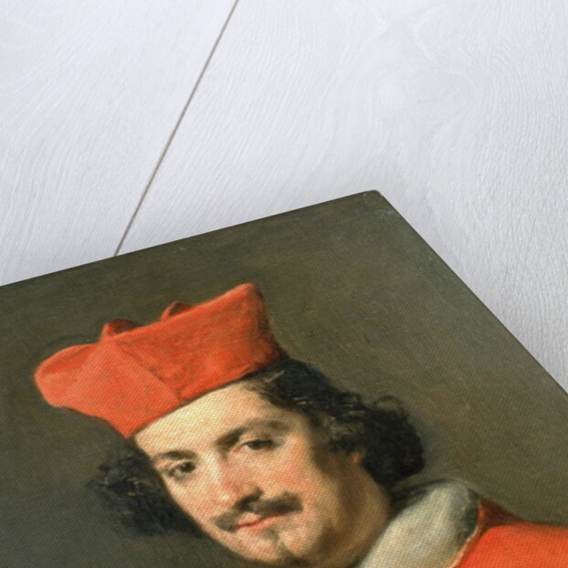 Portrait of Cardinal Camillo Astali Pamphili, 1650 by Diego Rodriguez de Silva y Velazquez