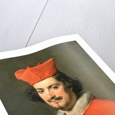 Portrait of Cardinal Camillo Astali Pamphili, 1650 by Diego Rodriguez de Silva y Velazquez