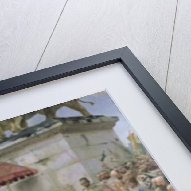 The Arrival of Roger de Flor in Constantinople in 1303 with 8000 'Almogavares' serving the Byzantine Emperor in Battle against the Turks, 1888 by Jose Moreno Carbonero