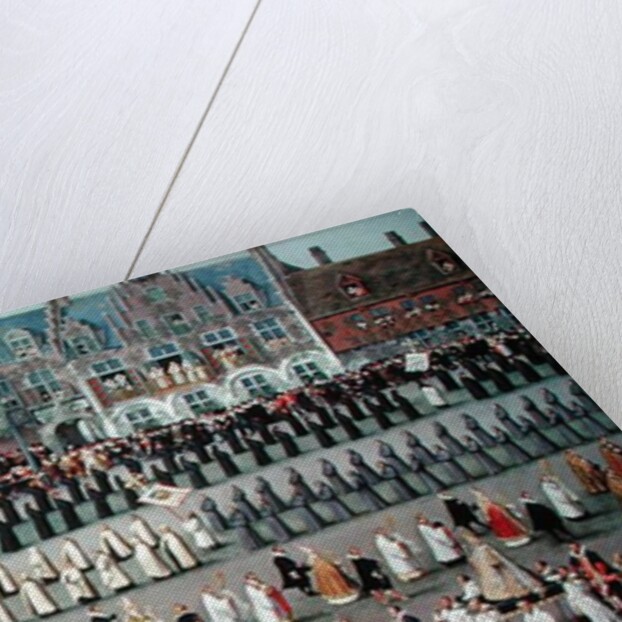 The Ommeganck in Brussels in 1615: Procession of Notre Dame de Sablon, 1616 by Denys van Alsloot