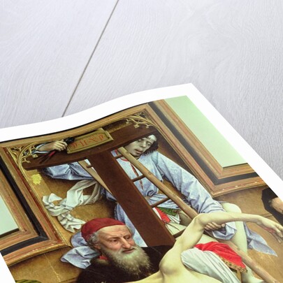 Joseph of Arimathea Supporting the Dead Christ, 1435 by Rogier van der Weyden