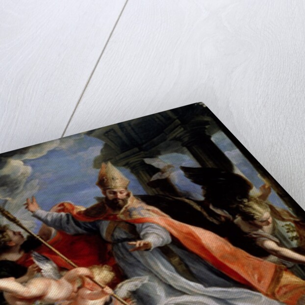 The Triumph of St. Augustine 1664 by Claudio Coello