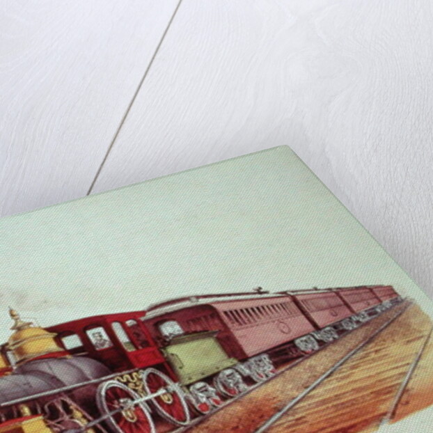 The Through Express by N. and Ives J.M. Currier