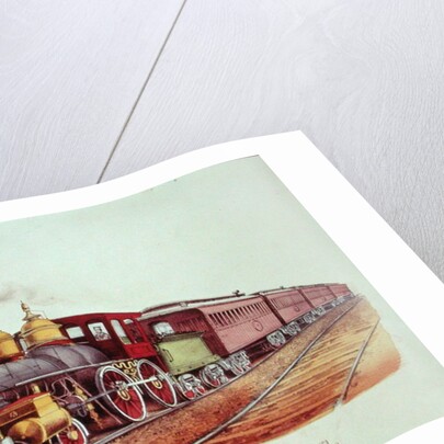 The Through Express by N. and Ives J.M. Currier