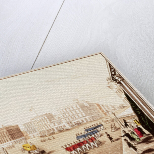 Chatham Square, New York, c.1847 by N. and Ives J.M. Currier