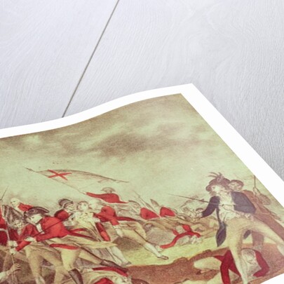 Battle at Bunker's Hill by N. and Ives J.M. (1824-95) Currier