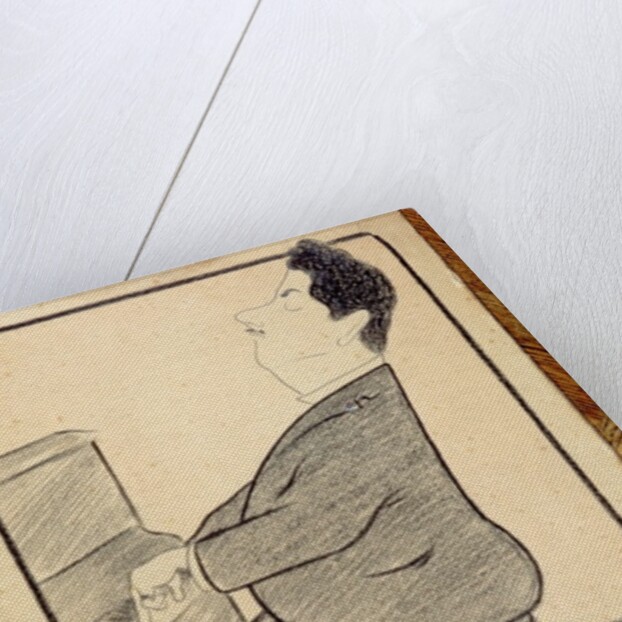 Caricature of Giacomo Puccini, 1898 by Leonetto Cappiello