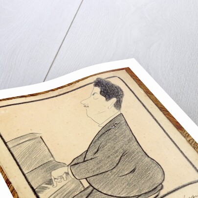 Caricature of Giacomo Puccini, 1898 by Leonetto Cappiello