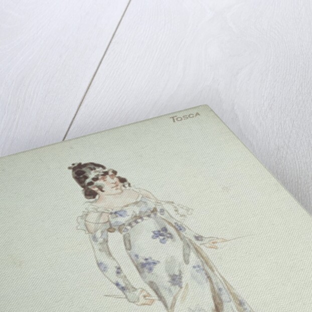 Costume design in 'Tosca' by Giacomo Puccini by Adolfo Hohenstein