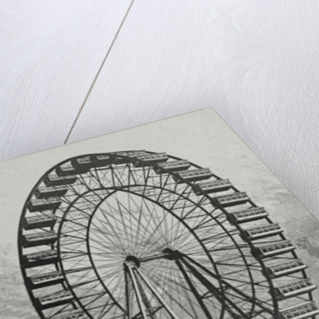 The Great Ferris Wheel in The World Columbian Exposition, 1st July 1893 by American School