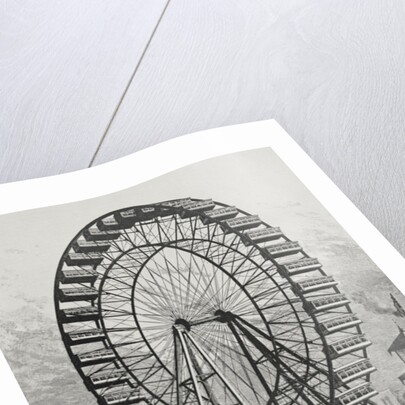 The Great Ferris Wheel in The World Columbian Exposition, 1st July 1893 by American School