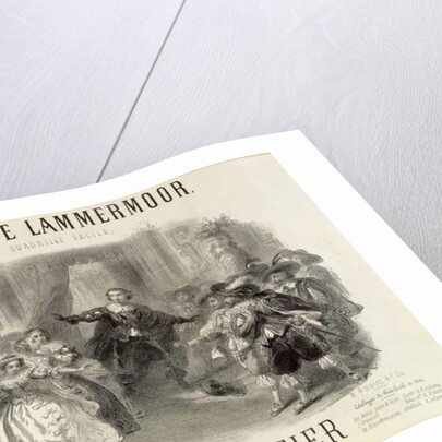 Lucia de Lammermoor by French School