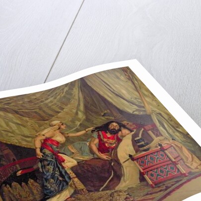 Samson and Delilah by German School