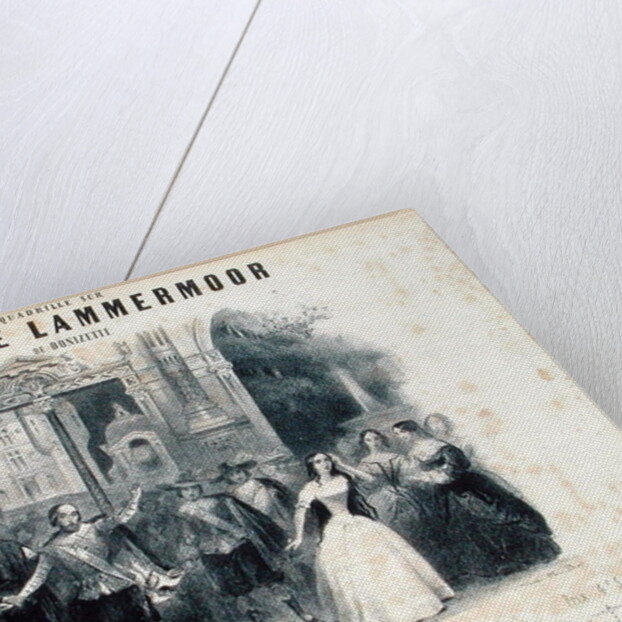 Lucia de Lammermoor by French School