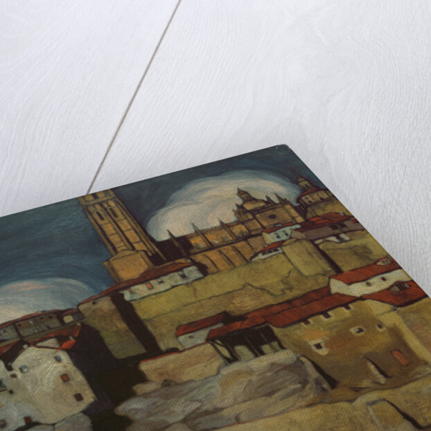 Segovia Cathedral, 1909 by Ignacio Zuloaga y Zabaleta