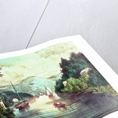 View on Montgomery Creek by N. and Ives J.M. Currier