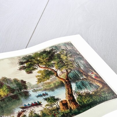 Mill Cove Lake by N. and Ives J.M. Currier