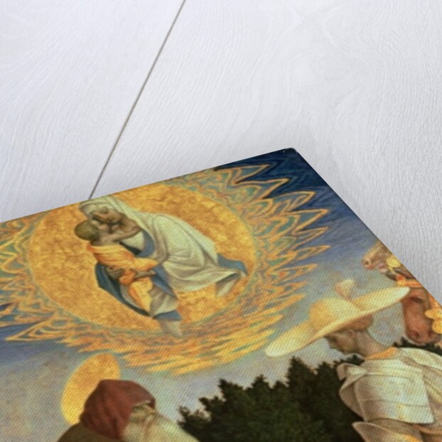 The Virgin and Child with St. George and St. Anthony the Abbot by Antonio Pisanello