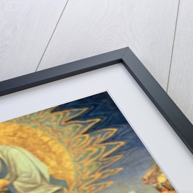 The Virgin and Child with St. George and St. Anthony the Abbot by Antonio Pisanello