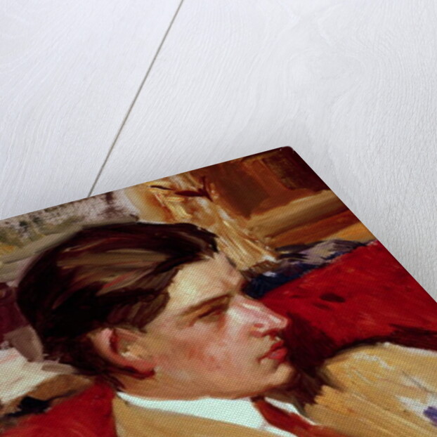 Self portrait in profile by Joaquin Sorolla y Bastida