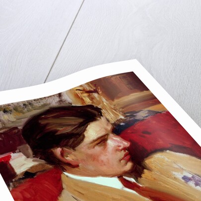 Self portrait in profile by Joaquin Sorolla y Bastida