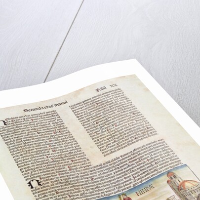 City of Nineveh, 1493 by German School