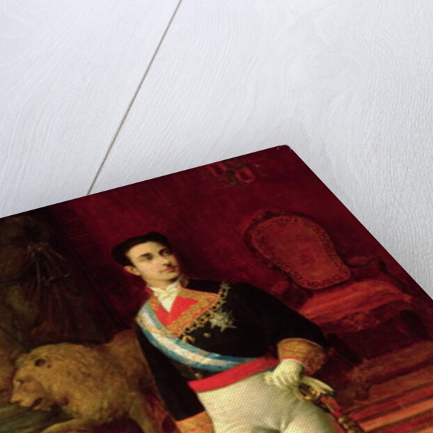 Portrait of Alfonso XII 1876 by Salvador Martinez Cubells