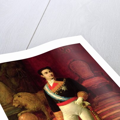 Portrait of Alfonso XII 1876 by Salvador Martinez Cubells