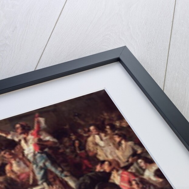 The Cry of the Palleter declaring was on Napoleon, 1884 by Joaquin Sorolla y Bastida