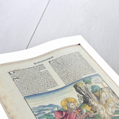 The Birth of Eve by German School