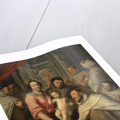 The Virgin of the Carmelites by Peter van Lint